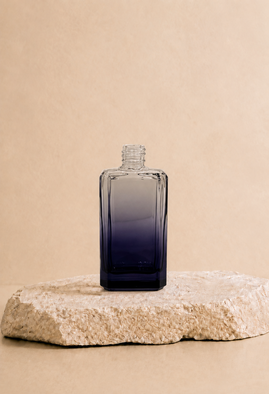 50ml London Black Perfume Bottle 18mm Screw on Neck